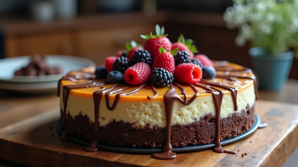 Brownie Cheesecake Recipe