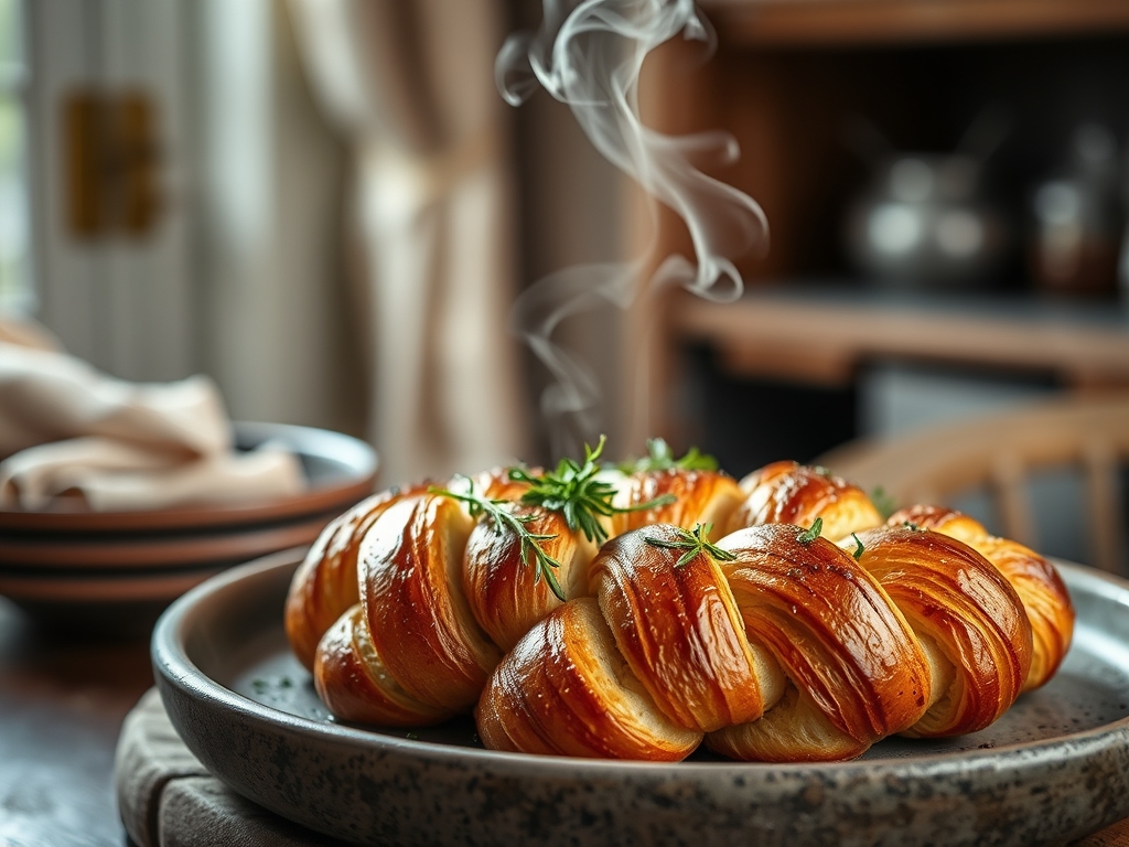 Braided Challah Crust