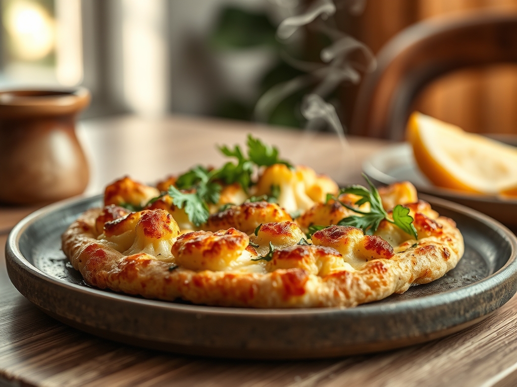 Cauliflower Pizza Crust