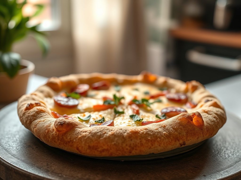 Cornmeal Pizza Crust