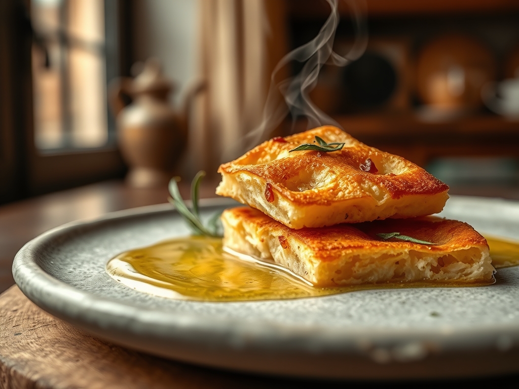 Focaccia Oil Infusion