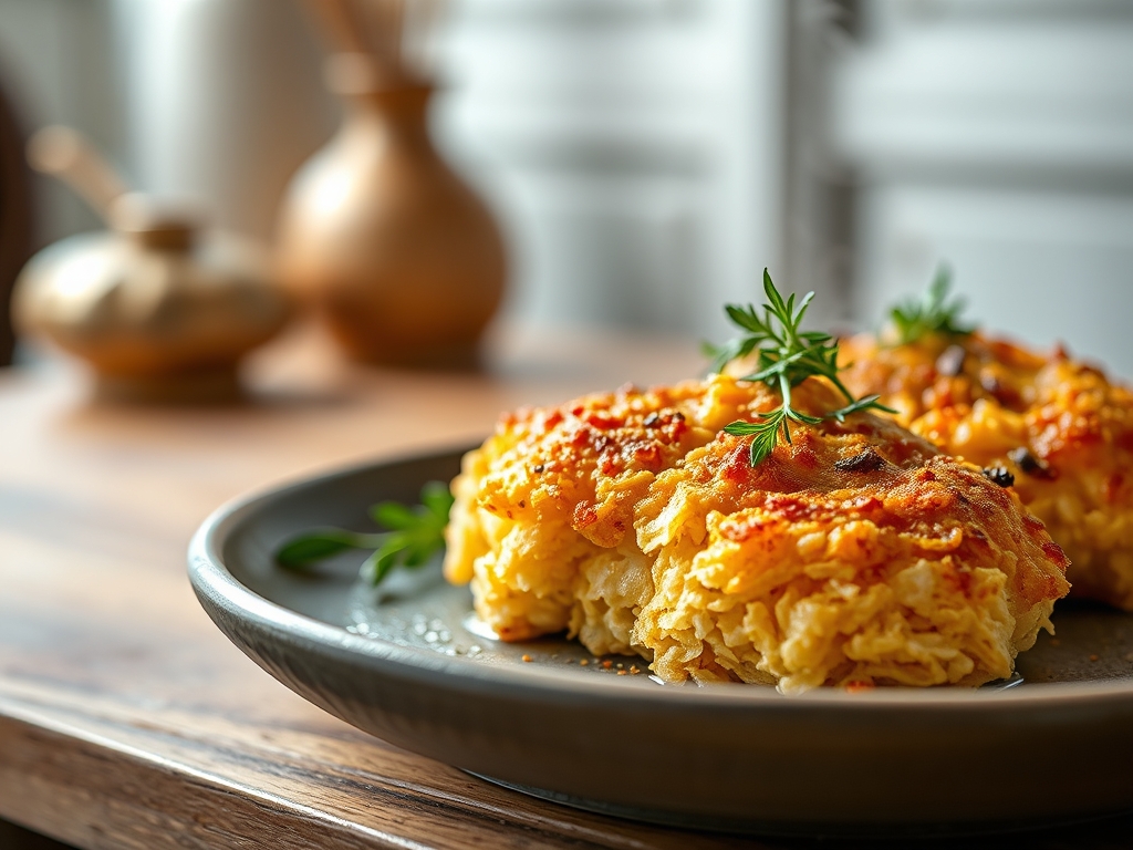 Cornflake Chicken Crust